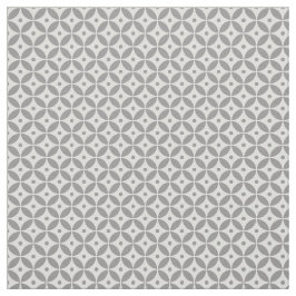 Warm Grått Geometric Mönster Hamptons Stil Tyg