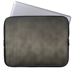 Warm Grått Goth Ombre Background Art Laptop Sleeve