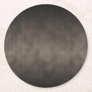 Warm Grått Goth Ombre Background Art Underlägg Papper Rund