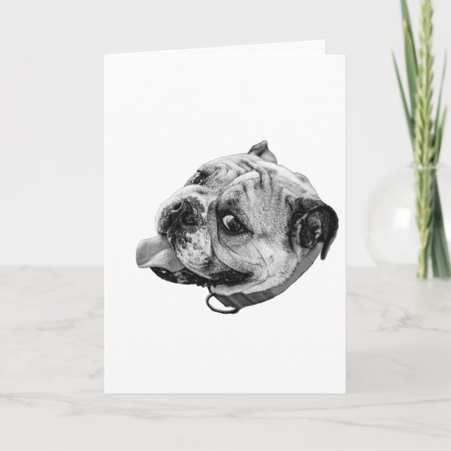 Warm Grin Card Kort (Framsida)
