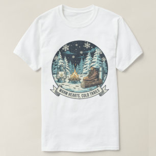 Warm Hearts Kall Trails Winter Artwork T Shirt