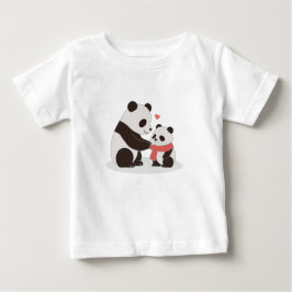Warm Hugs Panda Kärlek T Shirt