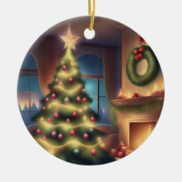 Warm Julgran Julgransprydnad Keramik