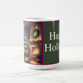 Warm Julgran Kaffemugg