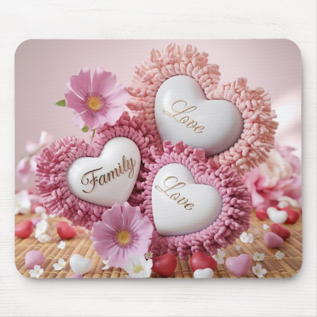 Warm Känslor Mouse Pad Musmatta (Framsidan)