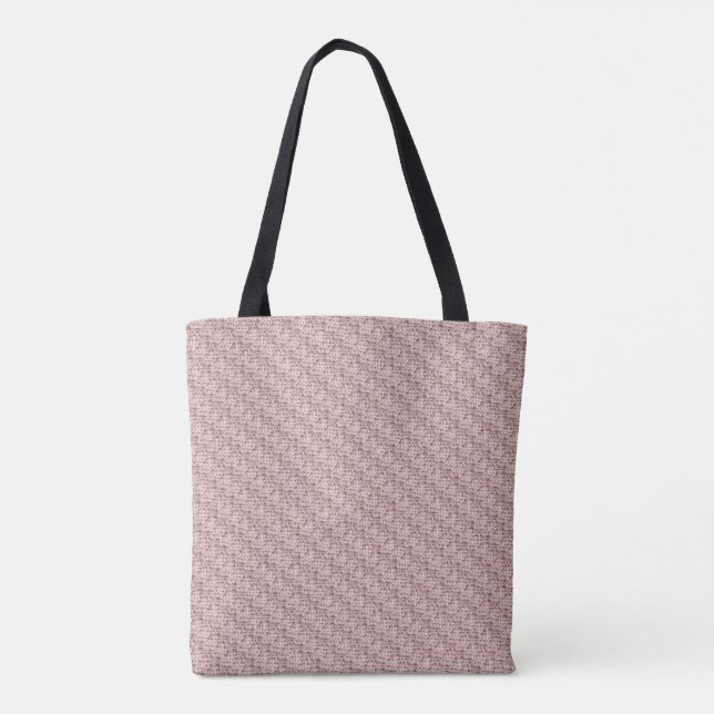 Warm Knitts Tote Tygkasse (Baksida)