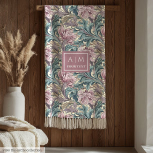 Warm Morris inspirerade till filt för det brittisk