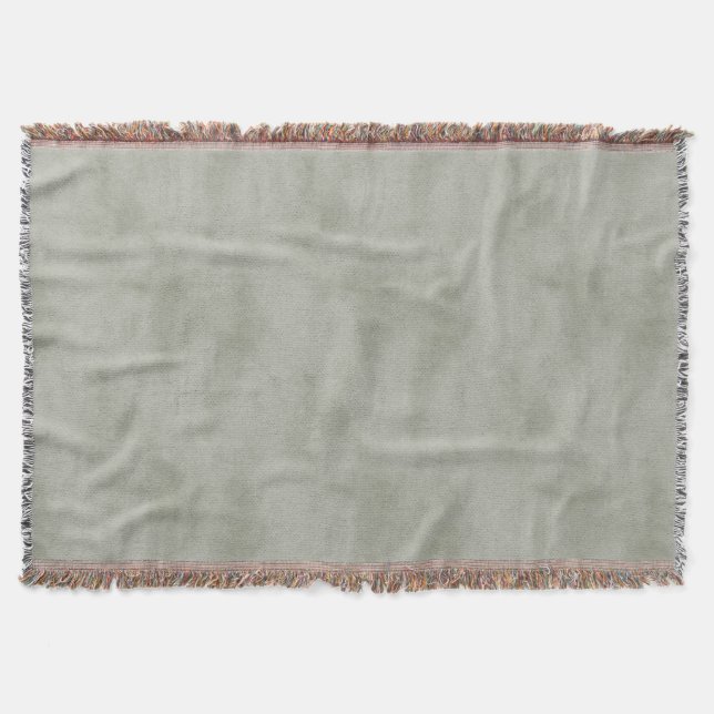 Warm Olive Green Christmas Filt (Framsidan)