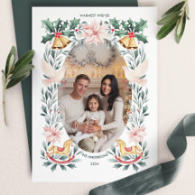 Warm Önskemål Botanical Rocking Horse Jul