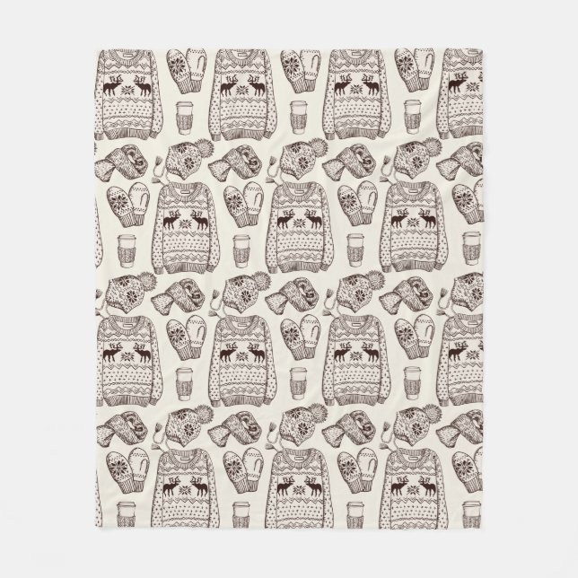 Warm Önskemål Helgdag Essentials Fleecefilt (Framsidan)