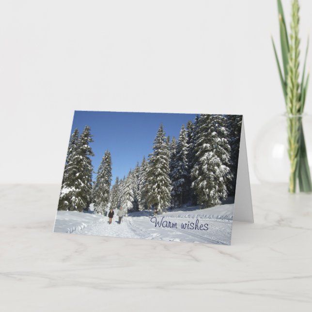 Warm önskemål helgkort (Framsida)