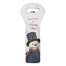 "Warm Önskemål och Helgdag Cheer" Snögubbe 