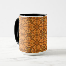 Warm Ornamental Lattice Combo Mugg