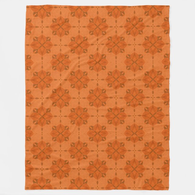 Warm Ornamental Tile Fleecefilt (Framsidan)