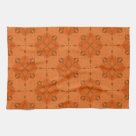 Warm Ornamental Tile Kökshandduk