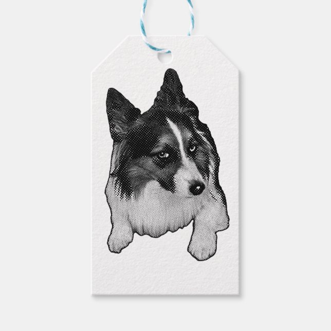 Warm-Porch Gift-Märkre Presentetikett (Framsidan)