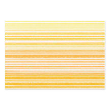 Warm Retro Watercolor Rand i Mustard Gult