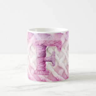 Warm Rosa White Lila Brev F Kaffemugg
