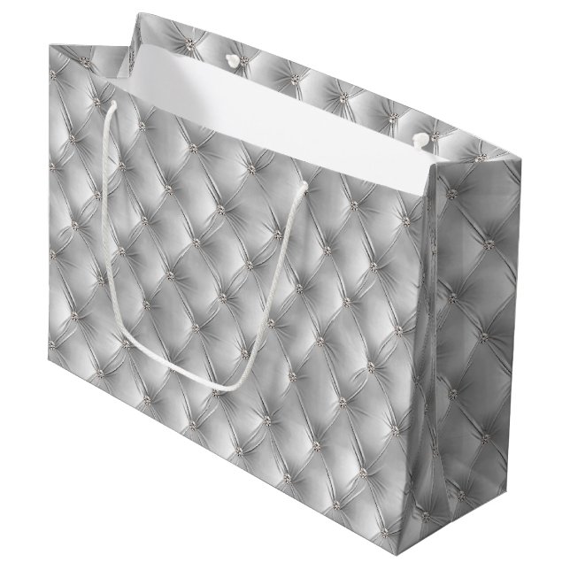 Warm Soft Grått Chic Faux Velvet (Framsidan Vinklad)