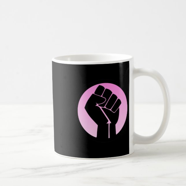 Warm Solidarity Sticker Kaffemugg (Höger)