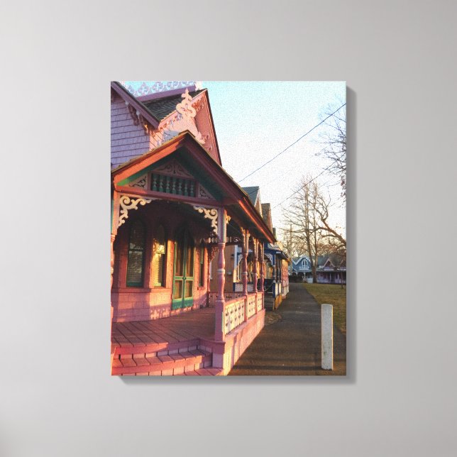 Warm Sunset on Gingertea - Martha's Vineyard Canvastryck (Framsida)