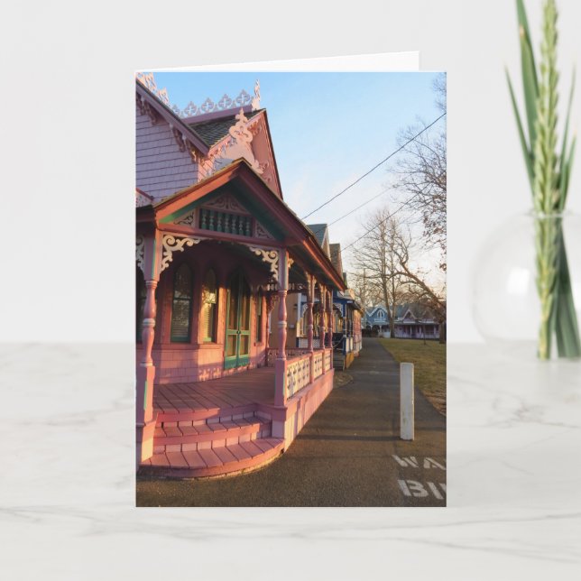 Warm Sunset on Gingertea - Martha's Vineyard Kort (Framsida)