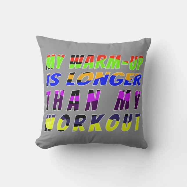  Warm-Up Wins Kudde (Framsida)