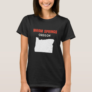 Warm Vår Oregon Förenta staterna Staterna Amerika T Shirt