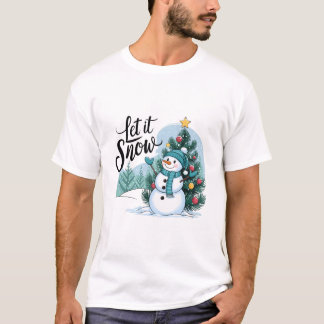 Warm winter cozy designs for festive times t shirt