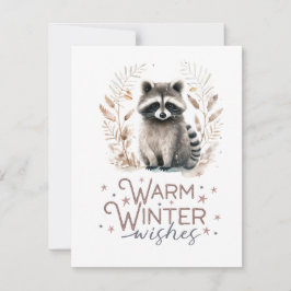 Warm Winter Önskemål Julkort