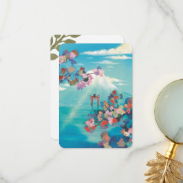 Warm Wishes Countryside Postcard Tack Kort