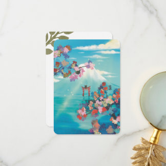 Warm Wishes Countryside Postcard Tack Kort