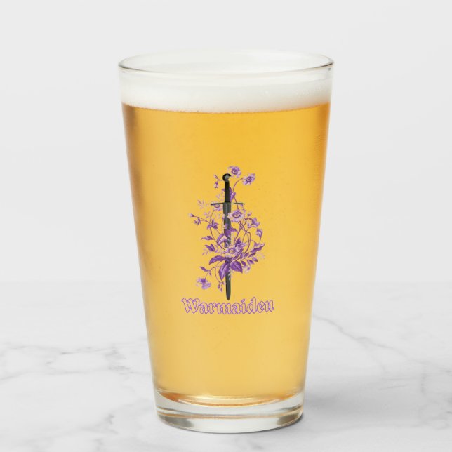 Warmaiden - Glass Tumbler Glaskopp (Framsida fylld)