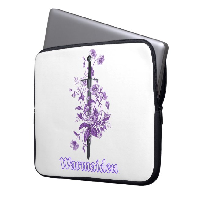 Warmaiden - Laptop sleeve (Framsidan Vänster)