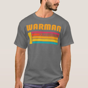 Warman Saskatchewan Canada Vintage Distress Souv T Shirt