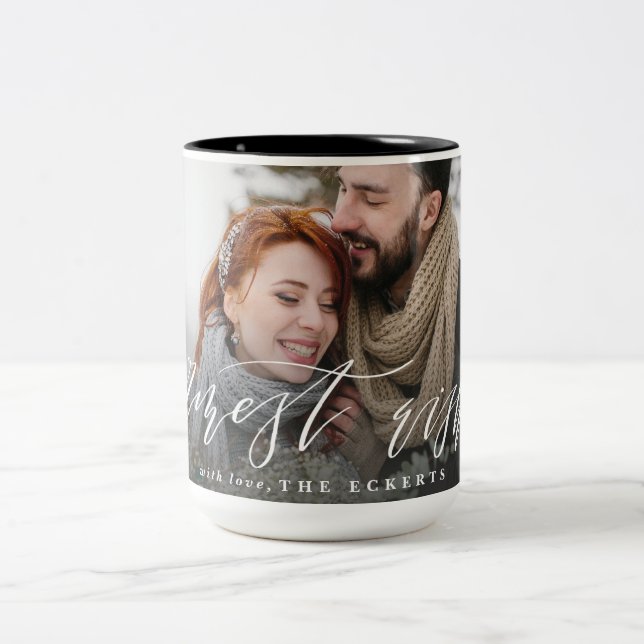 WARMEST ÖNSKEMÅL Två-Tonad MUGG (Center)