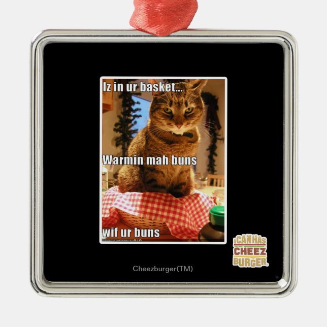 Warmin mah bullar julgransprydnad metall (Framsidan)