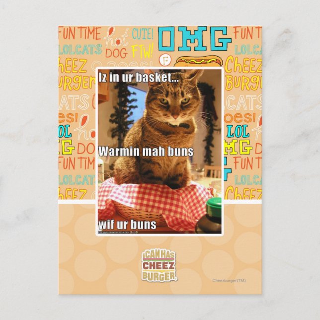 Warmin mah buns vykort (Framsida)