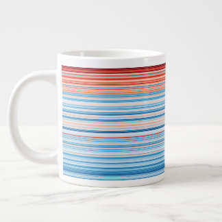 Warming Stripes Germany 1881-2020 Jumbo Mugg