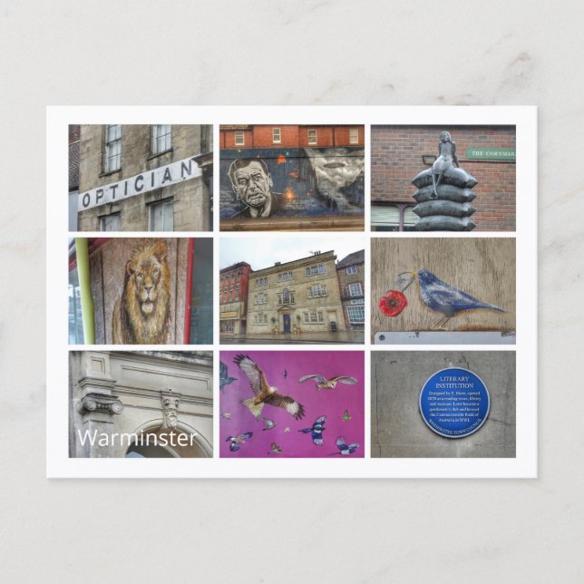 Warminster Vykort (Framsida)