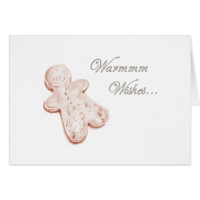 Warmmm önskar… hälsningskort (Framsidan Horizontal)