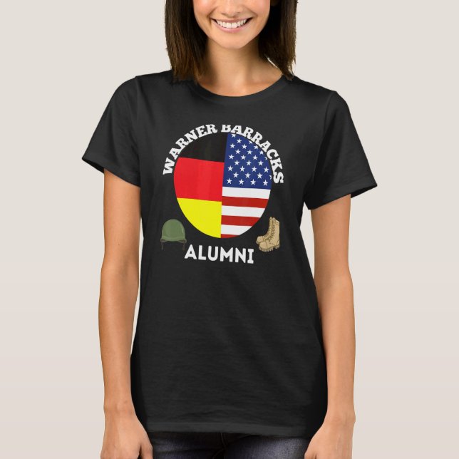 Warner Barracks Alumni T Shirt (Framsida)