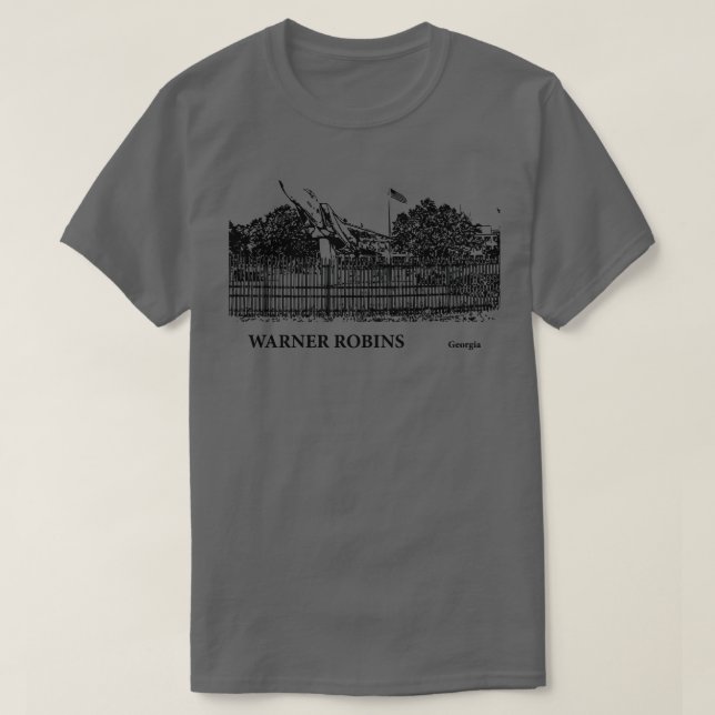 Warner Robins Georgia TShirt 5 T Shirt (Design framsida)