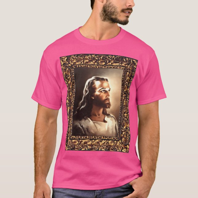 Warner Sallmans Jesus Framed T Shirt (Framsida)