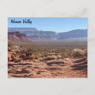 Warner Valley Vykort