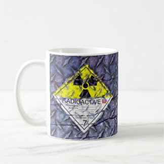 Warning! Corroded Radioactive Cat.3 Signs - Kaffemugg