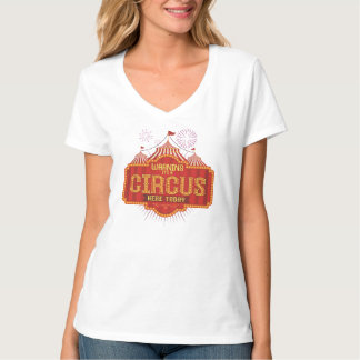 Warning It's A Circus Here Today, Circus Monkeys  T Shirt