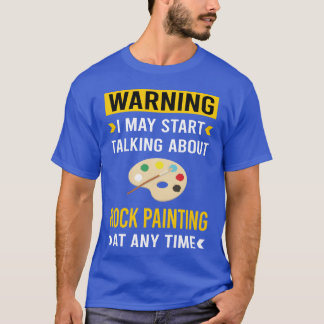 Warning Rock Painting vintage T Shirt