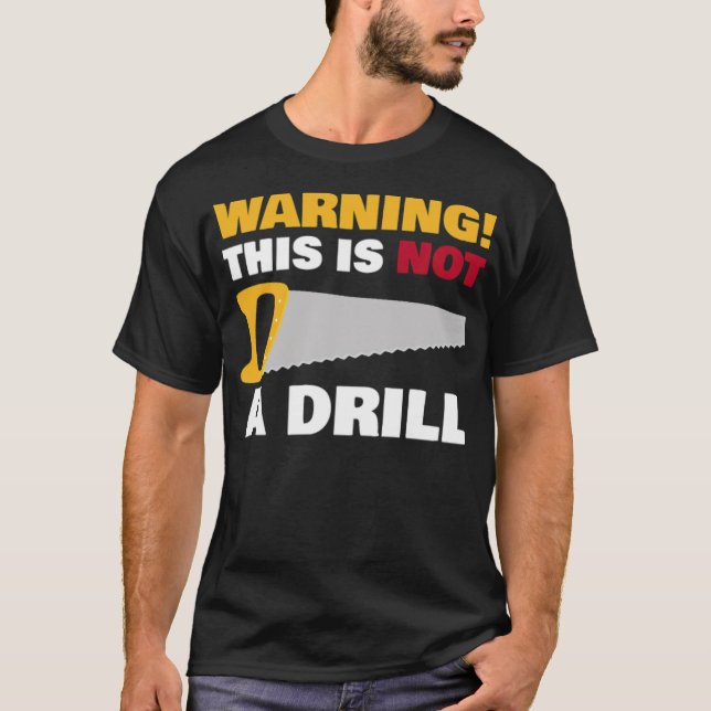 WARNING This Is Not A  boy space 8th birthday funn T Shirt (Framsida)