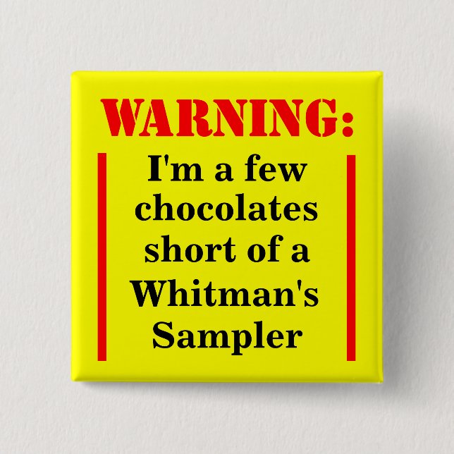 Warning: Witless Sampler Knapp (Framsida)